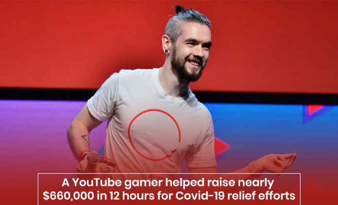 A YouTuber gamer raised over $1.7 million for coronavirus relief program