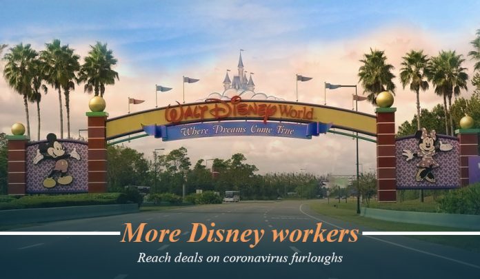 More Disney employees reach agreement on COVID-19 furloughs