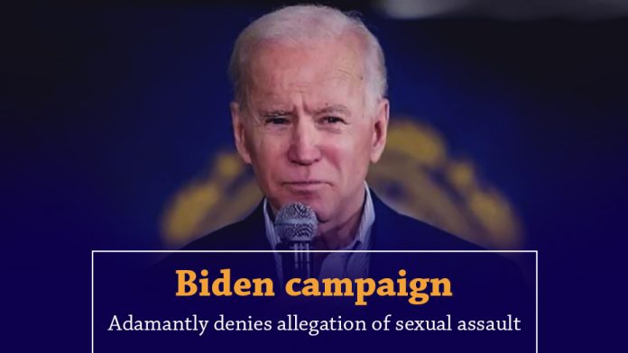 Former Vice President's campaign adamantly rejects accusation of sexual charge