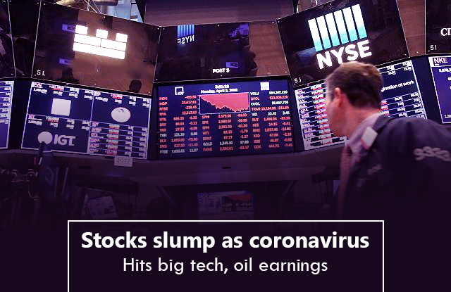 Global stocks collapse as COVID-19 smashes big tech, oil earnings