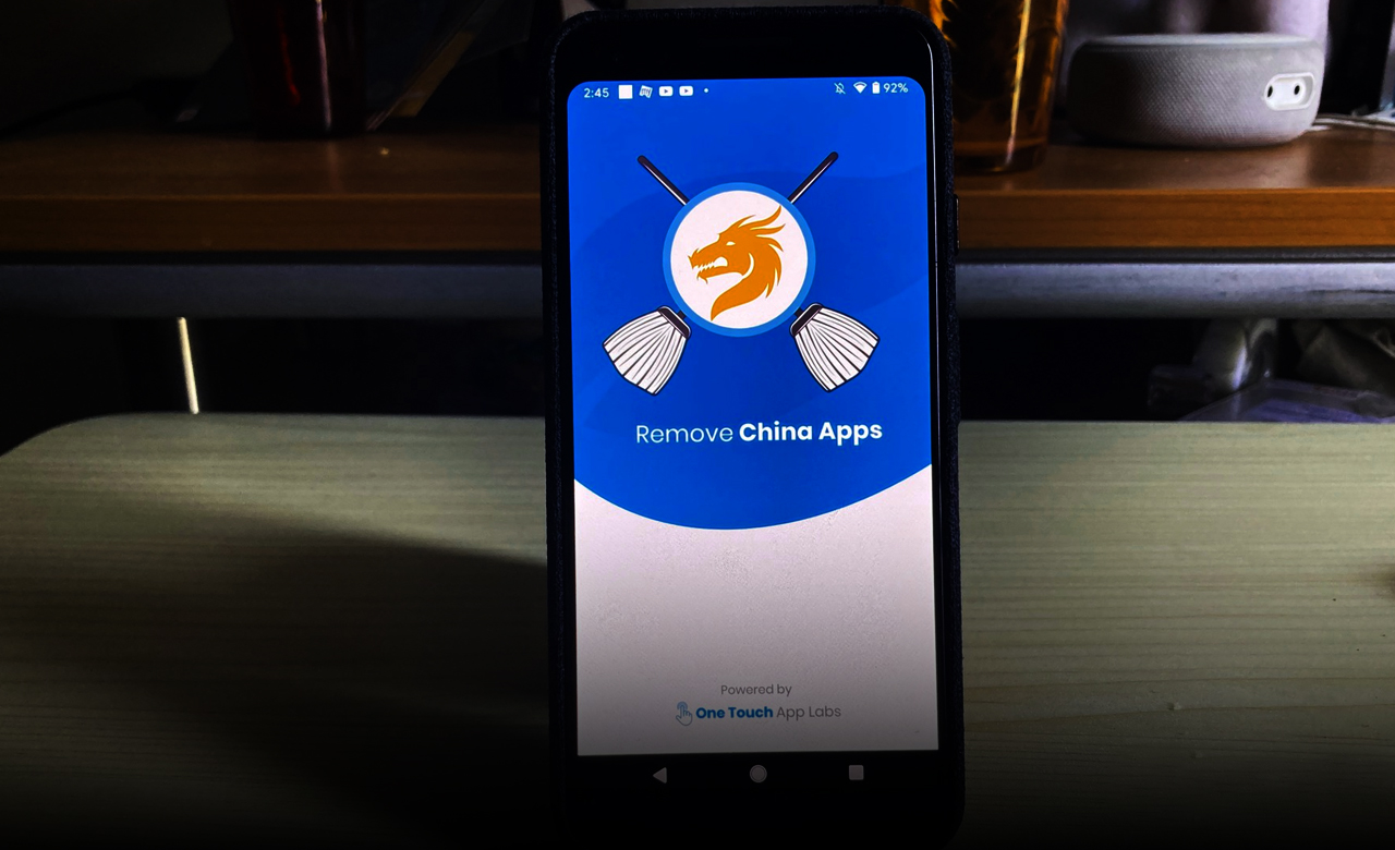 An Indian application "Remove China App" removed by Google