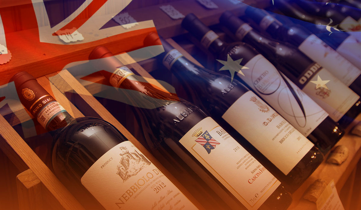 China imposed heavy customs on Australina imported wine