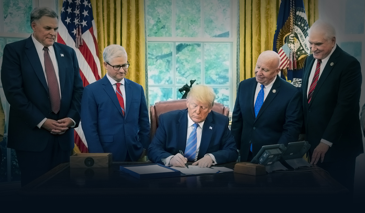 President Trump asked to amend COVID-19 relief bill  