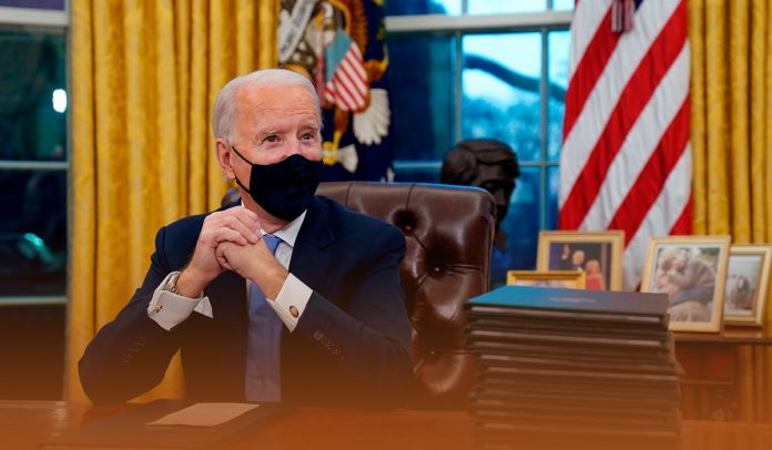 Joe Biden approved ten executive orders regarding pandemic
