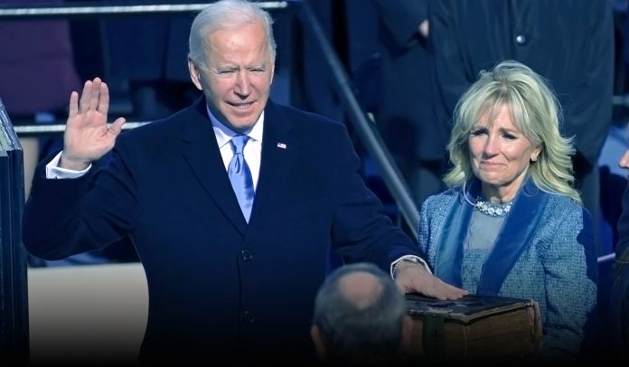 Joe Biden took oath as the 46th President of America