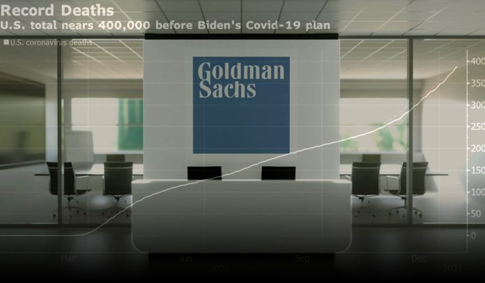 Goldman Sachs raised America's economic outlook on $1.9 tr aid plan