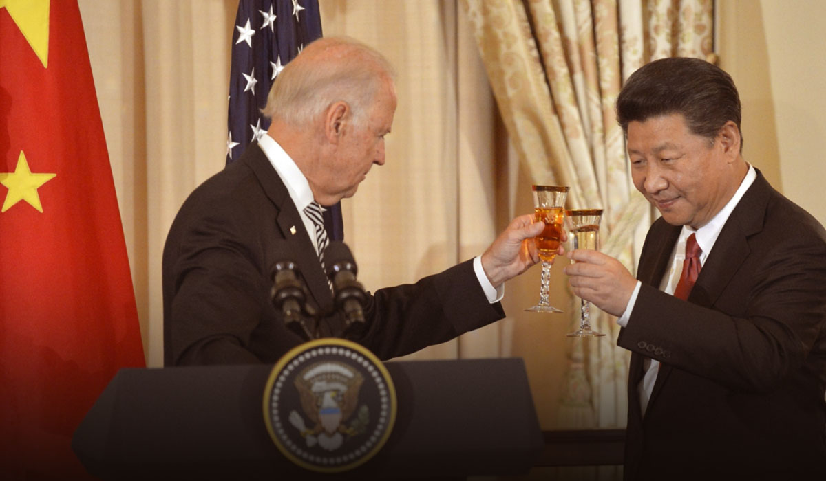 Beijing showed an optimistic assessment of President Biden