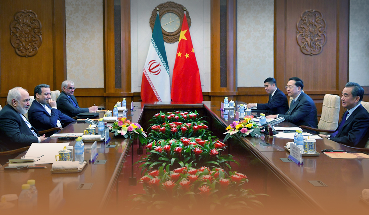 China and Iran came under 25 year cooperation strategic pact