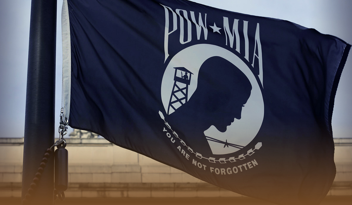 President Biden to restore the position of POW-MIA flag