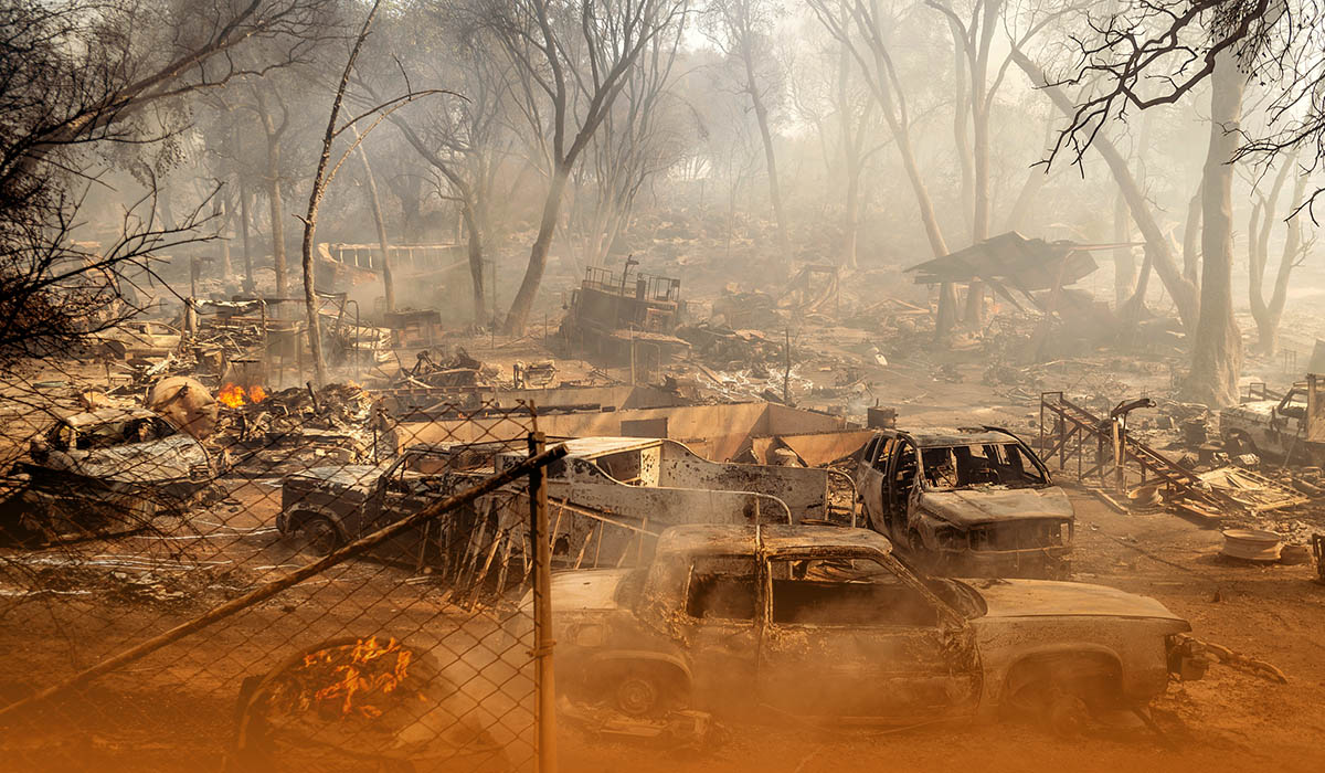 California Wildfire Siege Continues to Hit Several Homes