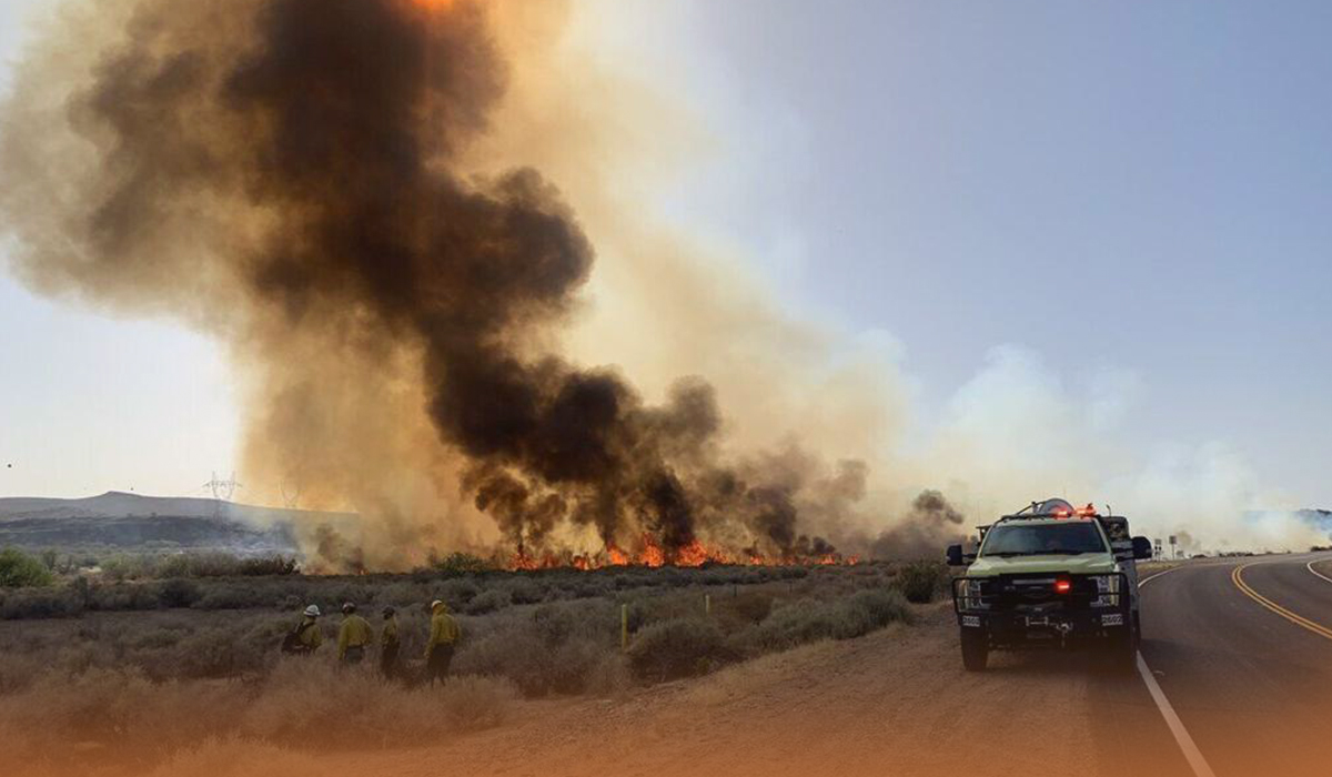 Fast-Moving Tunnel Fire Destroys 25 Structures as Wildfire Grows Triple in Size