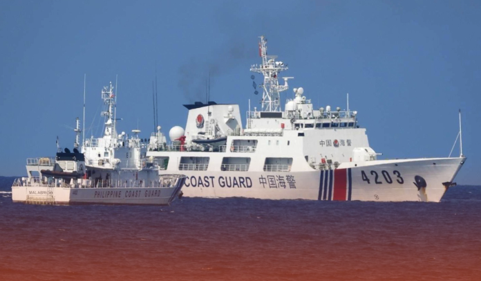 Chinese Vessel Fired Water Cannon On Philippine Boat